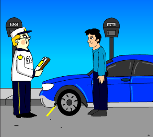 Parking Ticket Prick