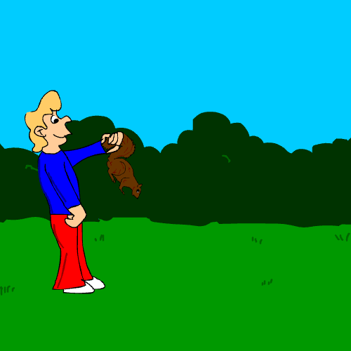 A Friendly Squirrel Junkyard Animations